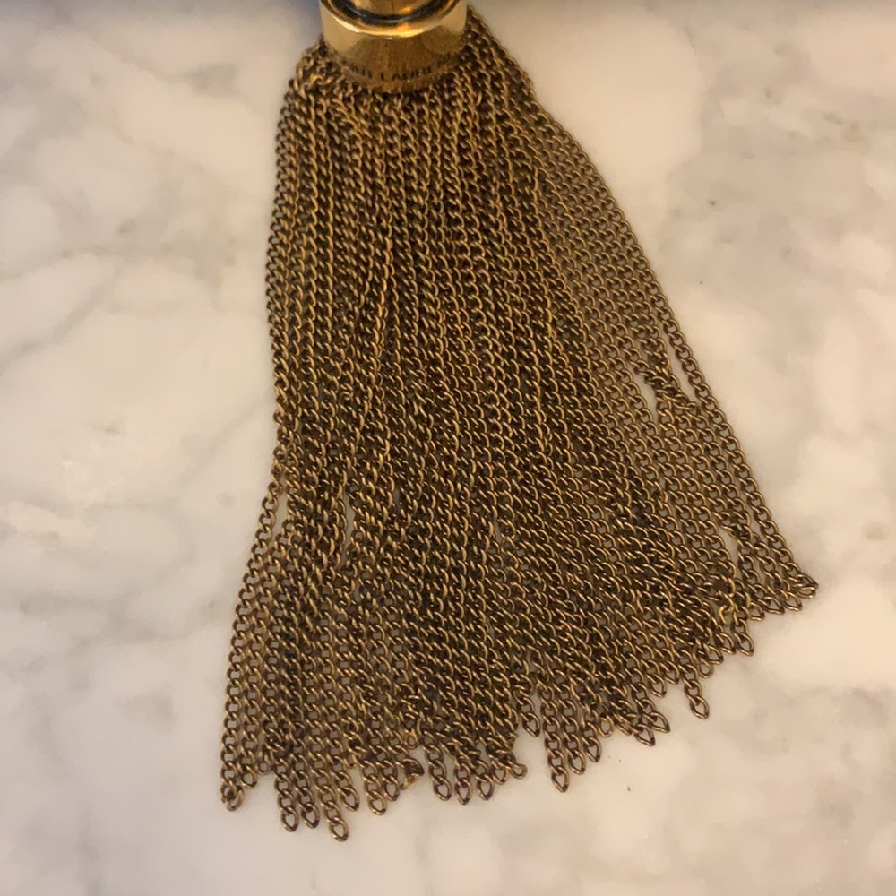 Saint Laurent Kate Monogram Velvet Tassel Bag Black 🖤 - Picture 8 of 11